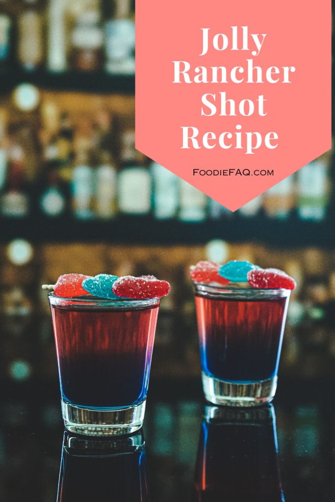 This is Jolly Rancher Shot cocktails.