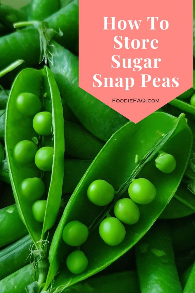 This is a closeup of sugar snap peas.