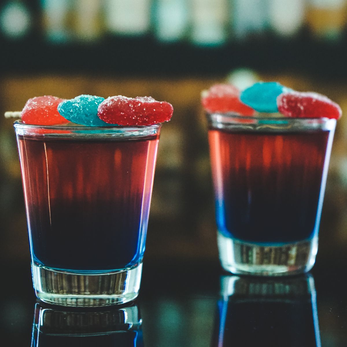 This is Jolly Rancher Shot cocktails.