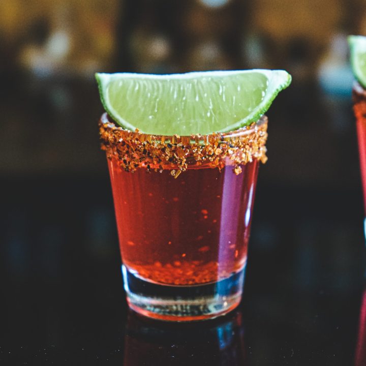 This is a Mexican candy shot cocktail.