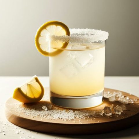 Lemon Drop Cocktail with Limoncello